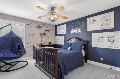 Discover this stunning 1.5-story home offering the perfect blend on Fox Creek Golf Club in Illinois - for sale on GolfHomes.com, golf home, golf lot