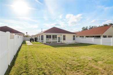 FULLY FENCED REAR YARD for pets or maybe a future private pool on Tierra Del Sol Golf and Country Club in Florida - for sale on GolfHomes.com, golf home, golf lot