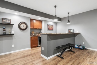Discover this stunning 1.5-story home offering the perfect blend on Fox Creek Golf Club in Illinois - for sale on GolfHomes.com, golf home, golf lot