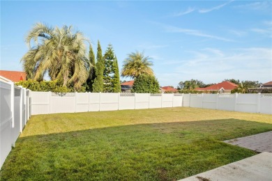 FULLY FENCED REAR YARD for pets or maybe a future private pool on Tierra Del Sol Golf and Country Club in Florida - for sale on GolfHomes.com, golf home, golf lot