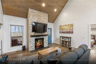 Experience mountain living at its finest with this fully on Natures Walk At Chinquapin in North Carolina - for sale on GolfHomes.com, golf home, golf lot