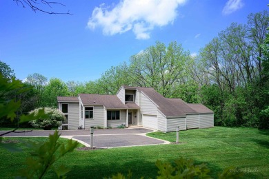 Nestled on a scenic lot in an end of cul-de-sac location, this on Eagle Ridge Inn and Resort in Illinois - for sale on GolfHomes.com, golf home, golf lot