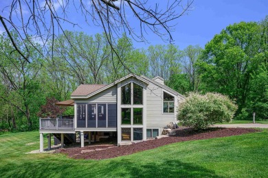 Nestled on a scenic lot in an end of cul-de-sac location, this on Eagle Ridge Inn and Resort in Illinois - for sale on GolfHomes.com, golf home, golf lot