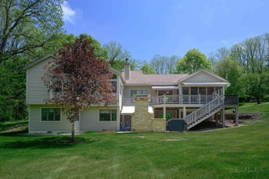 Nestled on a scenic lot in an end of cul-de-sac location, this on Eagle Ridge Inn and Resort in Illinois - for sale on GolfHomes.com, golf home, golf lot