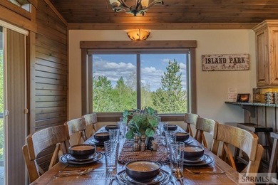Modern Mountain Escape on the Golf Course! Experience mountain on Island Park Village Resort Golf Course in Idaho - for sale on GolfHomes.com, golf home, golf lot