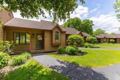 Bright and airy 2 bed, 2 bath Oak Glen Golf Villa perched in a on Eagle Ridge Inn and Resort in Illinois - for sale on GolfHomes.com, golf home, golf lot