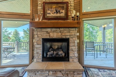 Modern Mountain Escape on the Golf Course! Experience mountain on Island Park Village Resort Golf Course in Idaho - for sale on GolfHomes.com, golf home, golf lot