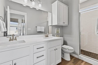 CUSTOM HOME IN THE HEART OF TOWN! 'Making Waves' is the 3 story on Palmilla Beach Golf Club in Texas - for sale on GolfHomes.com, golf home, golf lot