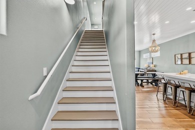 CUSTOM HOME IN THE HEART OF TOWN! 'Making Waves' is the 3 story on Palmilla Beach Golf Club in Texas - for sale on GolfHomes.com, golf home, golf lot