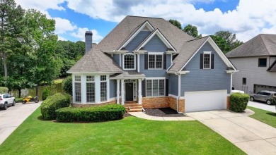 Dreamy Lake Views & Resort-Style Living the in Hamilton Mill on Trophy Club of Apalachee in Georgia - for sale on GolfHomes.com, golf home, golf lot