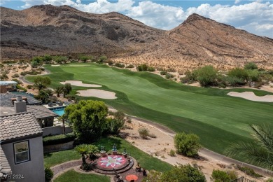 Guard-gated 2-story w/unobstructed views of the 5th & 14th on Red Rock Country Club in Nevada - for sale on GolfHomes.com, golf home, golf lot