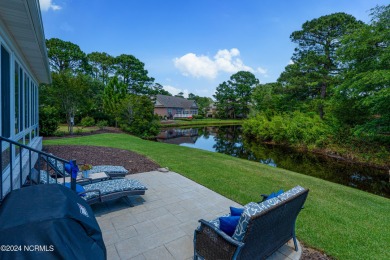 Welcome home to this custom-built brick home by Trusst* 1st on Founders Club At St. James Plantation in North Carolina - for sale on GolfHomes.com, golf home, golf lot