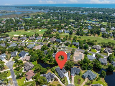 Welcome home to this custom-built brick home by Trusst* 1st on Founders Club At St. James Plantation in North Carolina - for sale on GolfHomes.com, golf home, golf lot