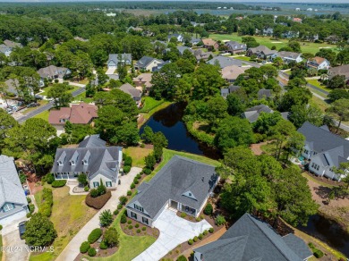 Welcome home to this custom-built brick home by Trusst* 1st on Founders Club At St. James Plantation in North Carolina - for sale on GolfHomes.com, golf home, golf lot