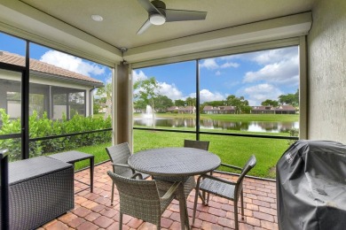 Stunning Lakefront and upgraded 2 bedroom plus den, 2 bathroom on Boca Lago Golf and Country Club in Florida - for sale on GolfHomes.com, golf home, golf lot