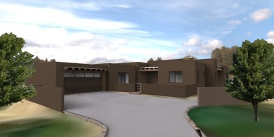 To be built! Beautiful one level Custom Contemporary/Santa Fe on The Club At Las Campanas  in New Mexico - for sale on GolfHomes.com, golf home, golf lot
