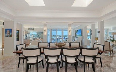 There's so much to love about this exceptional Lido Shores home on Links on Longboat Golf Club in Florida - for sale on GolfHomes.com, golf home, golf lot