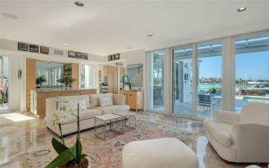 There's so much to love about this exceptional Lido Shores home on Links on Longboat Golf Club in Florida - for sale on GolfHomes.com, golf home, golf lot