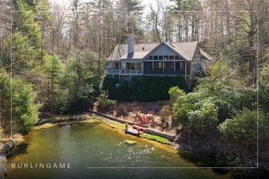 Enjoy sweeping views of Lake Soquilla and Hogback Mountain from on Burlingame Country Club in North Carolina - for sale on GolfHomes.com, golf home, golf lot
