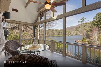Enjoy sweeping views of Lake Soquilla and Hogback Mountain from on Burlingame Country Club in North Carolina - for sale on GolfHomes.com, golf home, golf lot