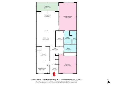 Spacious 2 bedroom, 2 bath condo in the lovely Dorchester at on Poinciana Golf Club in Florida - for sale on GolfHomes.com, golf home, golf lot