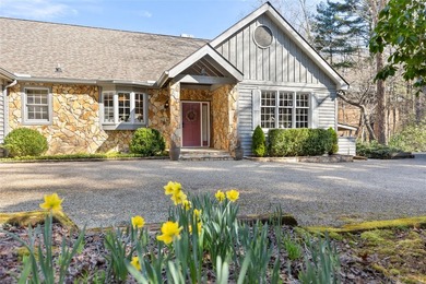 Enjoy sweeping views of Lake Soquilla and Hogback Mountain from on Burlingame Country Club in North Carolina - for sale on GolfHomes.com, golf home, golf lot