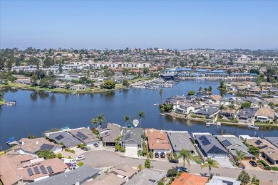 PRIVATE LAKEFRONT HOME! PANORAMIC OPEN VIEW OF LAKE San Marcos on Lake San Marcos Country Club- South Course in California - for sale on GolfHomes.com, golf home, golf lot