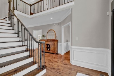 Located on the 3rd hole of Brookstone Country Club, this on Brookstone Golf and Country Club in Georgia - for sale on GolfHomes.com, golf home, golf lot