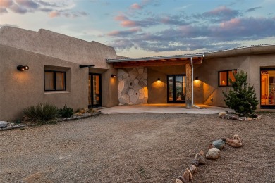Live inside a work of art in this Artist's Dream Dwelling in on Taos Country Club in New Mexico - for sale on GolfHomes.com, golf home, golf lot