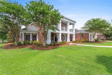 Elegant golf course home situated on just under  3/4  of an acre on Gray Plantation Golf Course in Louisiana - for sale on GolfHomes.com, golf home, golf lot