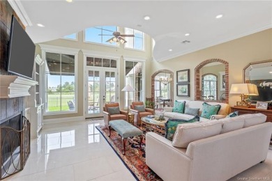 Elegant golf course home situated on just under  3/4  of an acre on Gray Plantation Golf Course in Louisiana - for sale on GolfHomes.com, golf home, golf lot