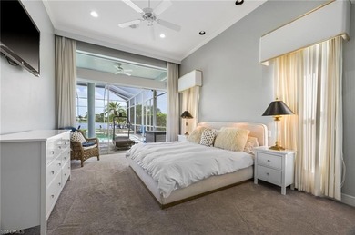 Stunning and immaculately kept, this spacious 3-bedroom plus den on Olde Hickory Golf and Country Club in Florida - for sale on GolfHomes.com, golf home, golf lot