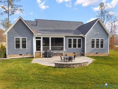 This 2022 Clay Street Builders Parade of Homes award-winning on Lake Chesdin Golfers Club in Virginia - for sale on GolfHomes.com, golf home, golf lot