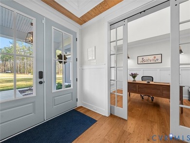 This 2022 Clay Street Builders Parade of Homes award-winning on Lake Chesdin Golfers Club in Virginia - for sale on GolfHomes.com, golf home, golf lot