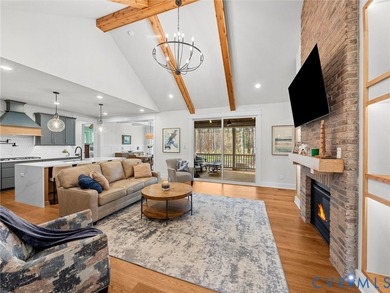 This 2022 Clay Street Builders Parade of Homes award-winning on Lake Chesdin Golfers Club in Virginia - for sale on GolfHomes.com, golf home, golf lot