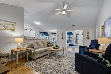 This beautifully maintained 3-bedroom, 2-bath one-story home on Palmetto Greens Golf and Country Club in South Carolina - for sale on GolfHomes.com, golf home, golf lot