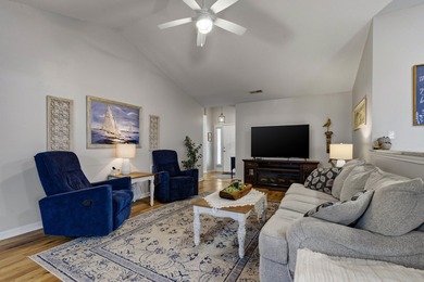 This beautifully maintained 3-bedroom, 2-bath one-story home on Palmetto Greens Golf and Country Club in South Carolina - for sale on GolfHomes.com, golf home, golf lot