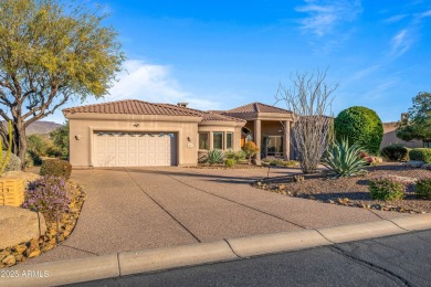 Views galore in this one owner home. Situated on the 13th green on Tonto Verde Golf Club in Arizona - for sale on GolfHomes.com, golf home, golf lot