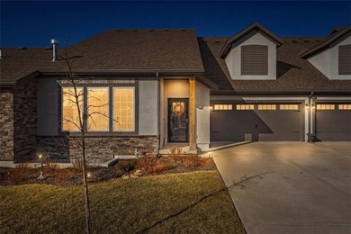 Welcome to effortless luxury living with views that steal the on Shawnee Golf and Country Club in Kansas - for sale on GolfHomes.com, golf home, golf lot