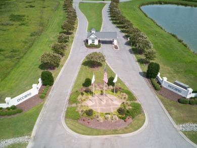 Custom home! Located in the stunning gated community of Occano on Occano Golf Course in North Carolina - for sale on GolfHomes.com, golf home, golf lot