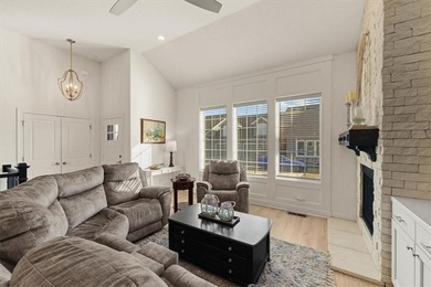 Welcome to effortless luxury living with views that steal the on Shawnee Golf and Country Club in Kansas - for sale on GolfHomes.com, golf home, golf lot