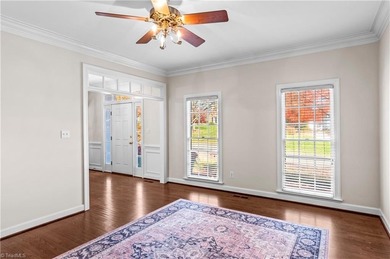 Welcome to this classic 2-story traditional brick home perfectly on Oak Valley Golf Club in North Carolina - for sale on GolfHomes.com, golf home, golf lot