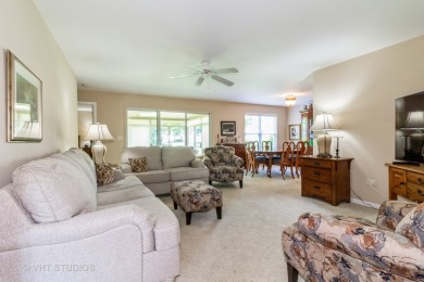 Discover this well-maintained Cartier model ranch in the 55+ on The Links at Carillon in Illinois - for sale on GolfHomes.com, golf home, golf lot