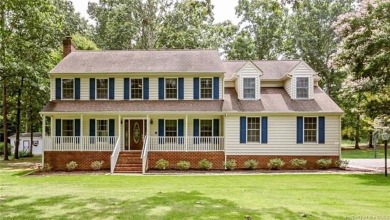 Colonial style home offering 3 bedrooms, 3 bathrooms, and 2,367 on The Brookwoods Golf Club in Virginia - for sale on GolfHomes.com, golf home, golf lot