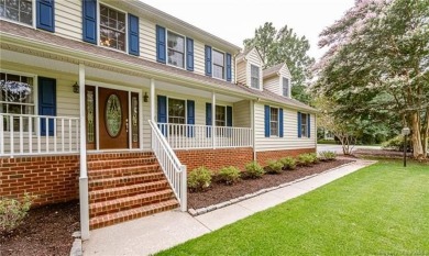 Colonial style home offering 3 bedrooms, 3 bathrooms, and 2,367 on The Brookwoods Golf Club in Virginia - for sale on GolfHomes.com, golf home, golf lot