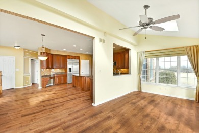 Prepare to be captivated by this remarkable brick Colonial home on Hawthorn Woods Country Club in Illinois - for sale on GolfHomes.com, golf home, golf lot