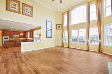 Prepare to be captivated by this remarkable brick Colonial home on Hawthorn Woods Country Club in Illinois - for sale on GolfHomes.com, golf home, golf lot