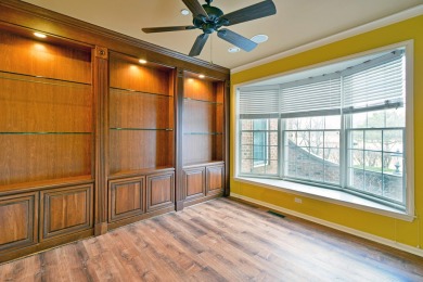 Prepare to be captivated by this remarkable brick Colonial home on Hawthorn Woods Country Club in Illinois - for sale on GolfHomes.com, golf home, golf lot