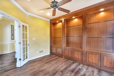 Prepare to be captivated by this remarkable brick Colonial home on Hawthorn Woods Country Club in Illinois - for sale on GolfHomes.com, golf home, golf lot