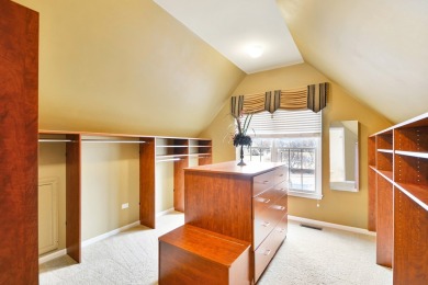 Prepare to be captivated by this remarkable brick Colonial home on Hawthorn Woods Country Club in Illinois - for sale on GolfHomes.com, golf home, golf lot